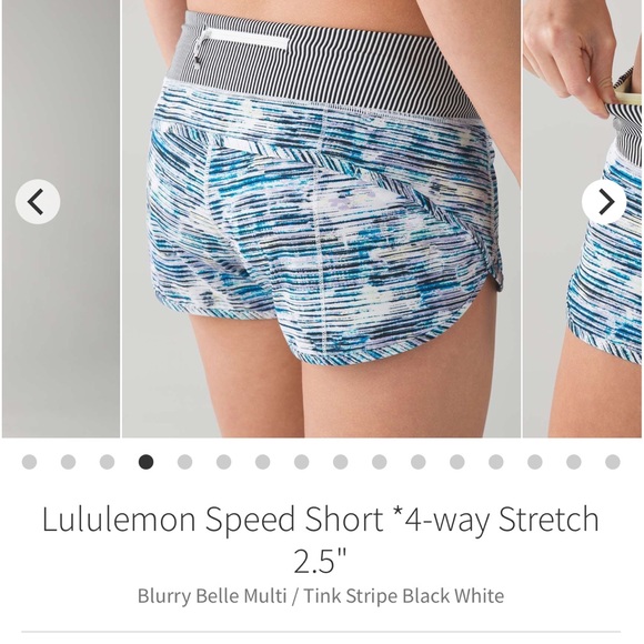 LULULEMON SPEED UP SHORTS - Picture 2 of 6